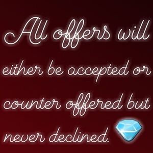 Make an offer, I can't refuse.